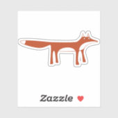 Wild Red Fox Sticker (Vel)