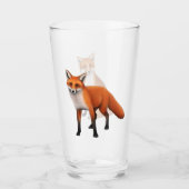 Wild Red Fox Tumbler Glass (Voorkant)