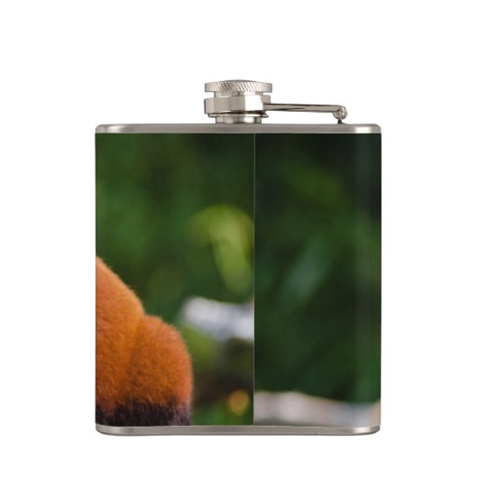 Wild Red Panda Heupfles (Achterkant)