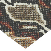 wild reptielpatroon kleurige pythonslang korte tafelloper (Hoek)