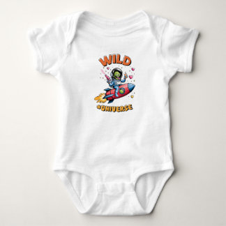 Wild Retro Robotic ROBOT Sci-Fi Tech Art Romper