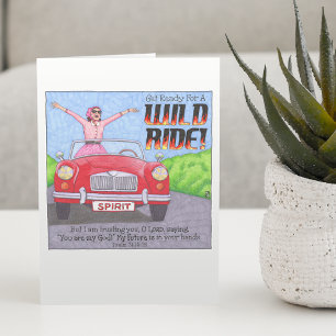 Wild Ride-aanmoedigingskaart Kaart