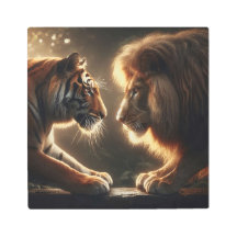 Wild Rivals: Lion vs. Tiger Duel