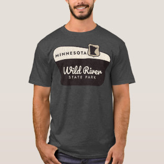 Wild River State Park Minnesota Welkomstbord T-shirt