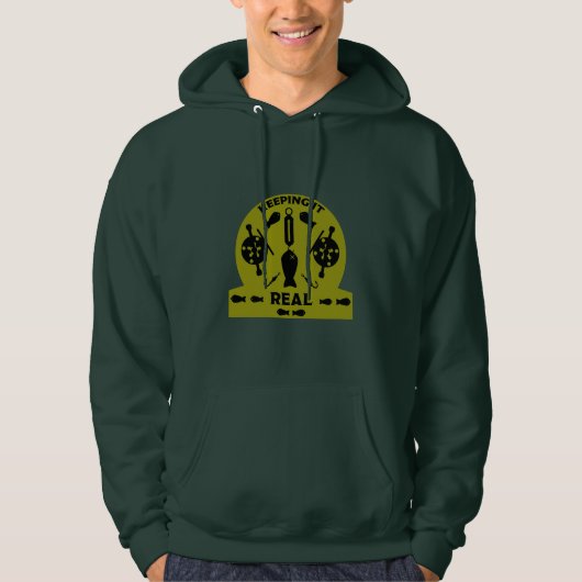 Wild River Vissen Hoodie (Voorkant)