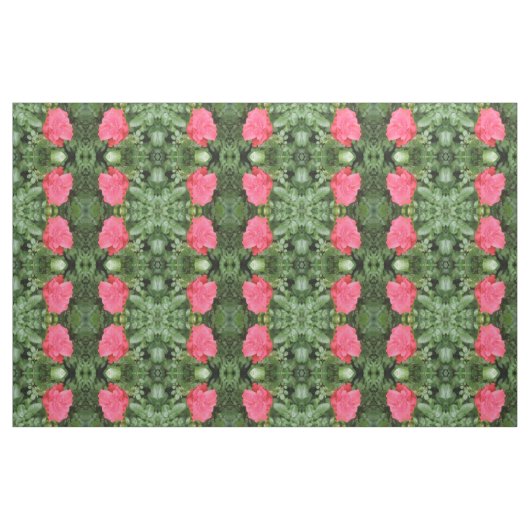 Wild Roos Floral Patterned Fabric Stof (Fat Quarter)