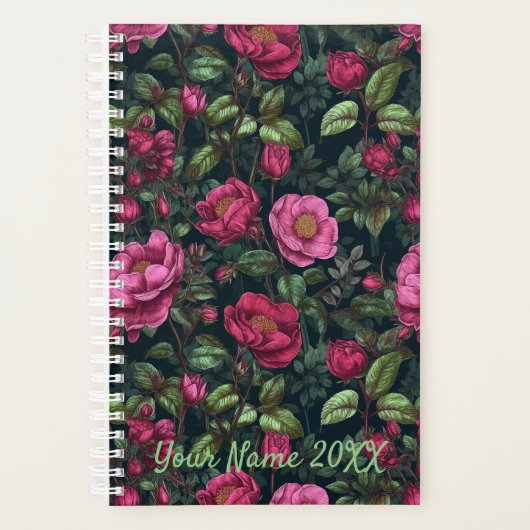 Wild Roos Pattern Planner (Voorkant)