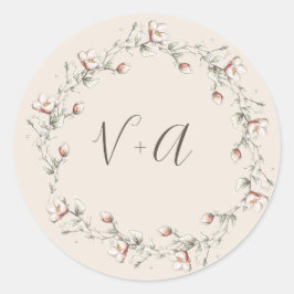 Wild Roos Wedding Sticker