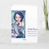 Wild Royalty-vrije kaart (Achterkant)