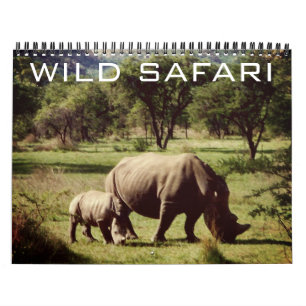 Wild Safari 2025 Kalender