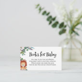 Wild Safari Dieren Boeken voor Baby Kaart (Staand voorkant)