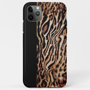 Wild Safari Dierenprint Patroon iPhone 11 Pro Max Hoesje