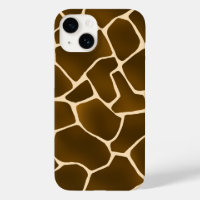 Wild Safari Natuurlijke Giraffe Print