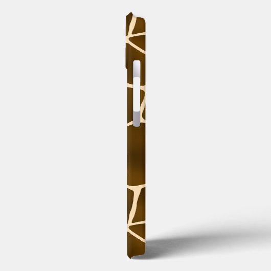 Wild Safari Natuurlijke Giraffe Print Case-Mate iPhone Case (Achterkant / Links)