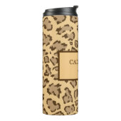 Wild Safari Paw Print Thermosbeker (Gedraaid links)