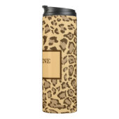 Wild Safari Paw Print Thermosbeker (Geroteerd rechts)