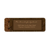 Wild Side Adresetiketten Etiket (Voorkant)