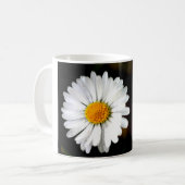 Wild Single Daisy Flower Koffiemok (Voorkant links)