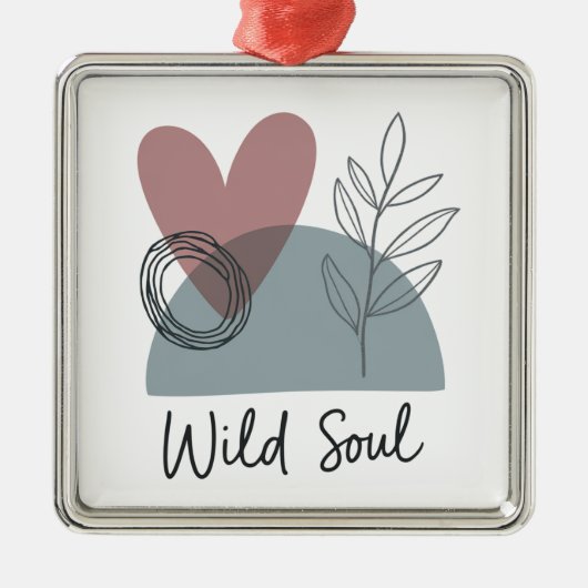 Wild Soul Metalen Ornament (Voorkant)