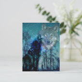 Wild Spirit Briefkaart (Staand voorkant)