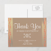 Wild Spirit dank je wel kaart (Voorkant / Achterkant)