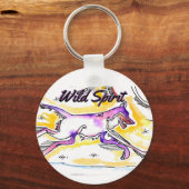 Wild Spirit-sleutelketen Sleutelhanger (Voorkant)