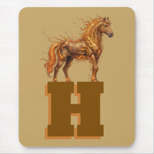 Wild Spirit Stampede – Majestueuze Rennende Paarde Muismat