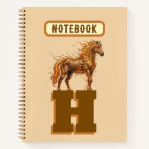 Wild Spirit Stampede – Majestueuze Rennende Paarde Notitieboek