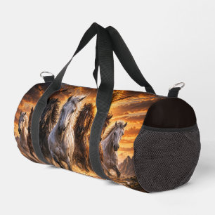 Wild Spirit Stampede – Majestueuze Rennende Paarde Plunjezak
