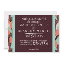 Wild Spirit Wedding Invitation