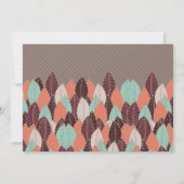 Wild Spirit Wedding Invitation Kaart (Achterkant)