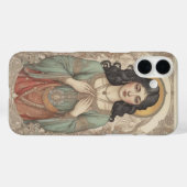 Wild Spirit: Zebra print iPhone hoesje (Achterkant (horizontaal))