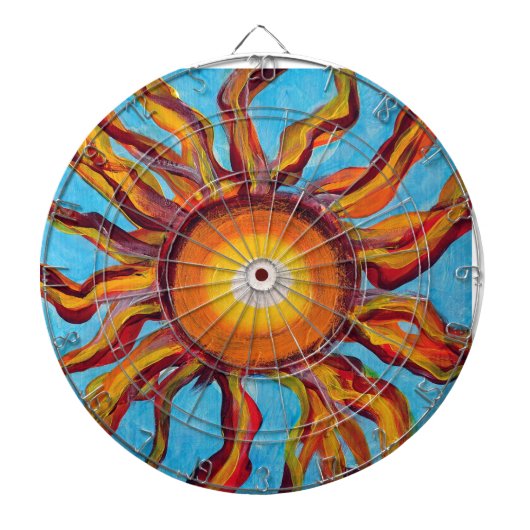 Wild Sun Dartbord (Voorkant)
