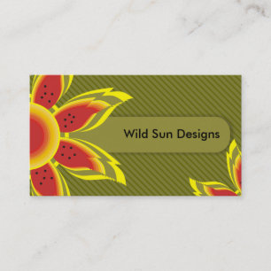 Wild Sun Designs Cartes de visite.