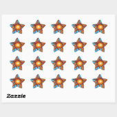 Wild Sun Ster Sticker (Vel)