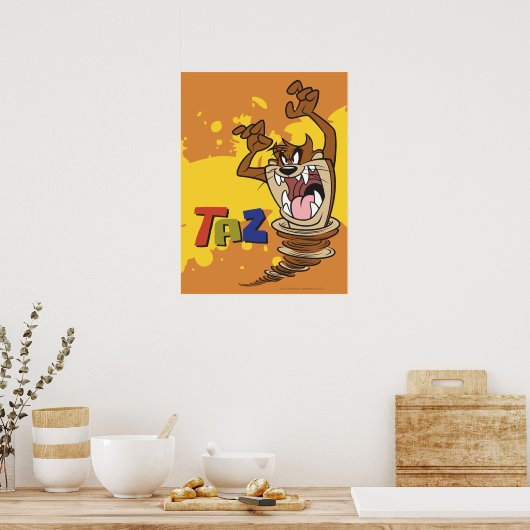 Wild TAZ™ Poster (Keuken)