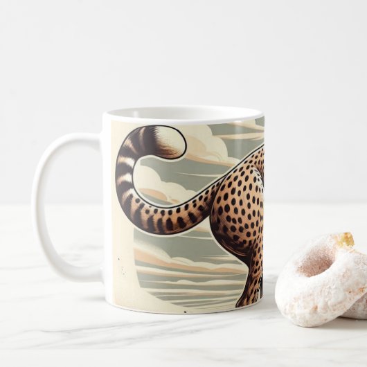 Wild Theme koffie mok (Met donut)
