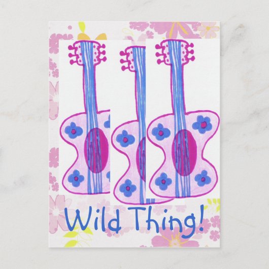 Wild Thing ! Carte postale (Devant)