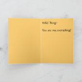 Wild Thing Feestdagen Kaart (Binnen)