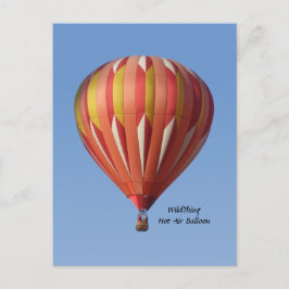 Wild Thing Hot Air Ballon Briefkaart