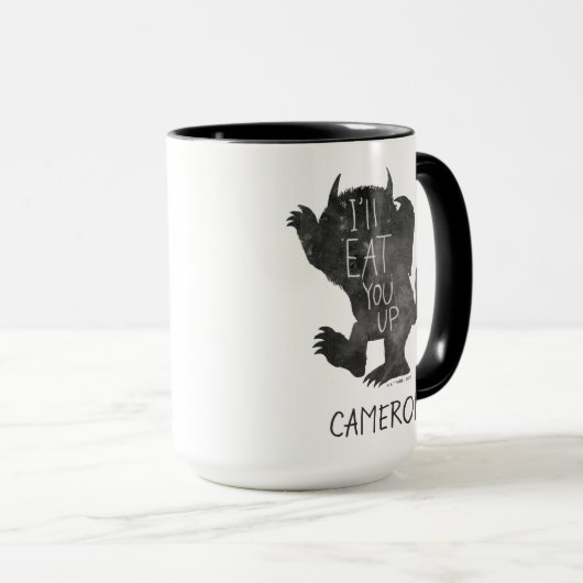 Wild Thing | Ik eet je op | Jouw namen toevoegen Mok (Voorkant rechts)