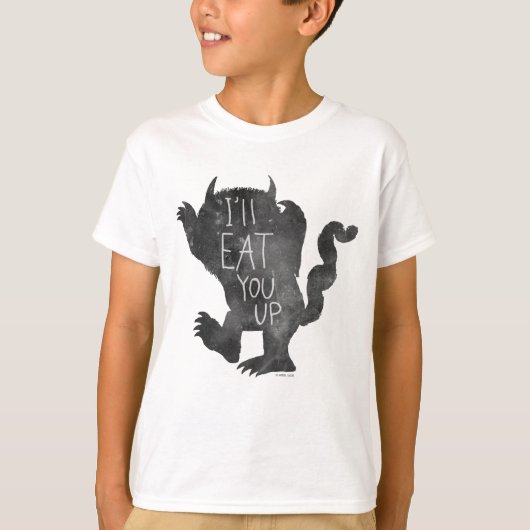 Wild Thing | Ik eet je op T-shirt (Voorkant)