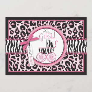 Wild Thing Invitation Card B Kaart