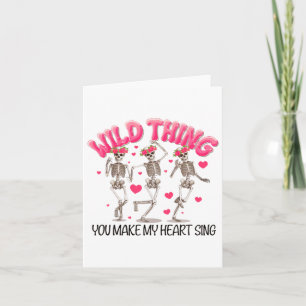 Wild Thing je laat mijn hart zingen Kaart