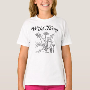 Wild Thing T-shirt met paardenbloem