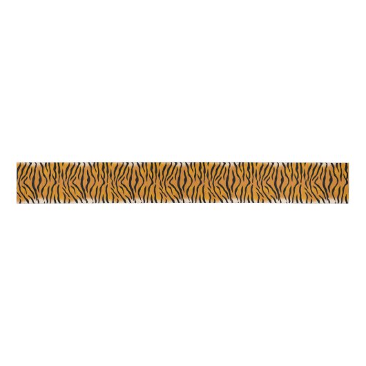 Wild Thing Tiger Stripes Grosgrain Lint (Voorkant)