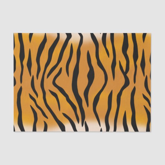 Wild Thing Tiger Stripes Tissuepapier (Voorkant)