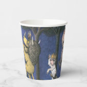 Wild Things and Max Dancing in Moonlight Papieren Bekers (Links)