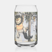 Wild Things and Max Swinging From Trees Blikvorm Glas (Voorkant)