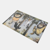 Wild Things and Max Swinging From Trees Deurmat (Schuin)